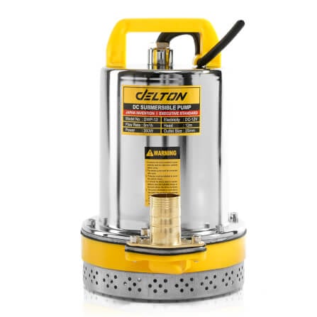 ปั๊มจุ่มโซล่าเซลล์ DELTON รุ่น DWP-12 ขนาด 1 นิ้ว 12V 350W_0
